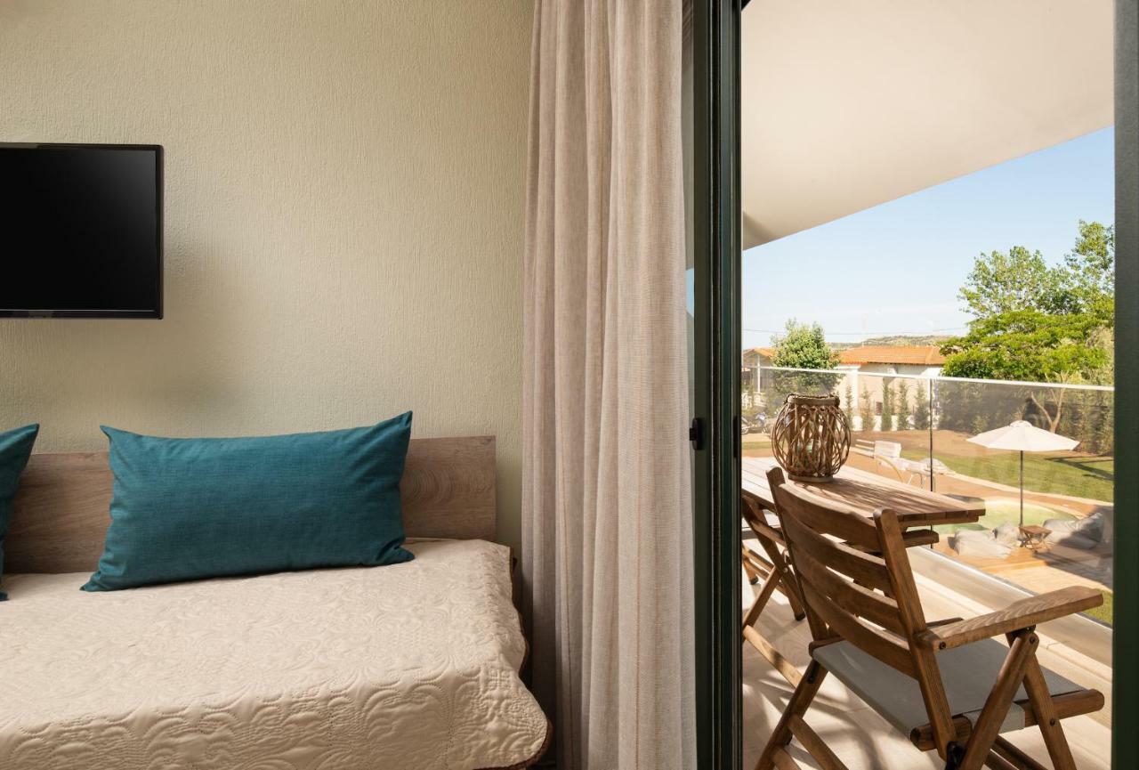 Aelia Suites Valti Bagian luar foto